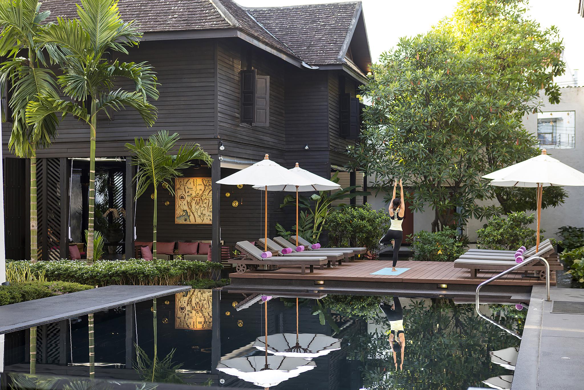 U Chiang Mai Hotell Exteriör bild