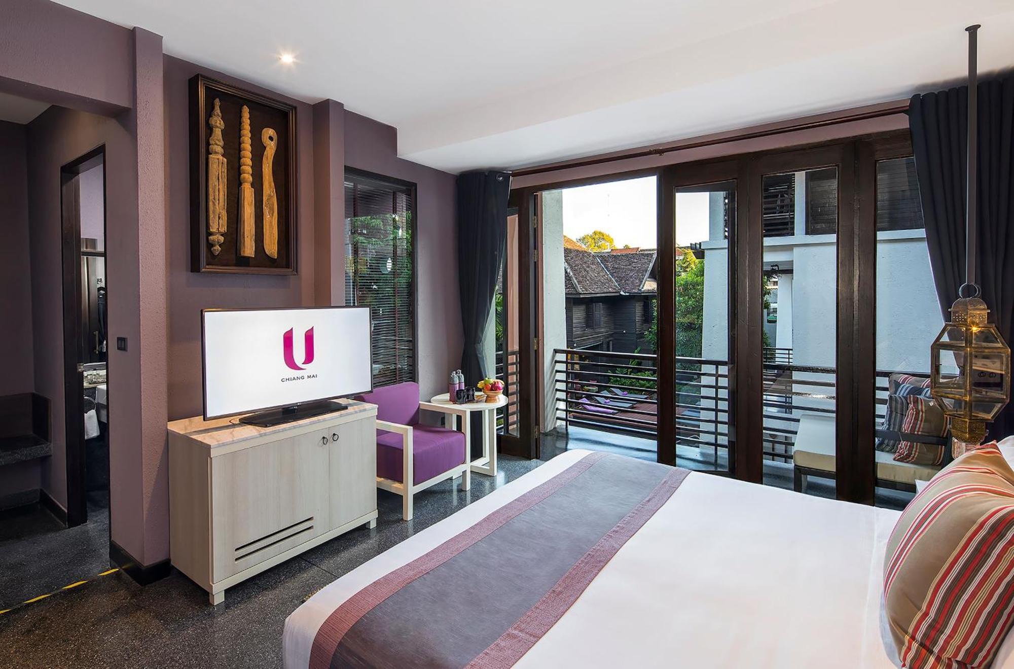 U Chiang Mai Hotell Exteriör bild