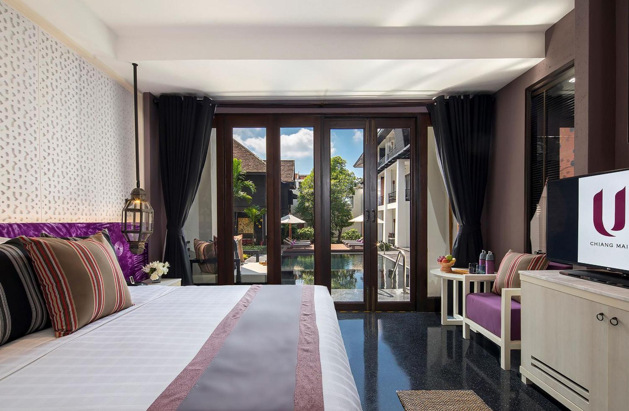 U Chiang Mai Hotell Exteriör bild